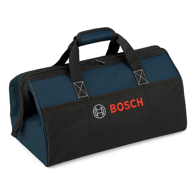 Bolsa Lona Para Ferramentas Bosch Super Resistente Cor Azul