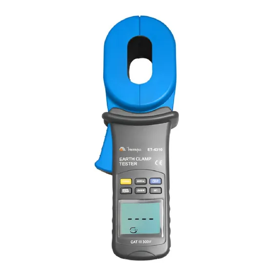Alicate Terrometro Display Lcd Et-4310 Minipa
