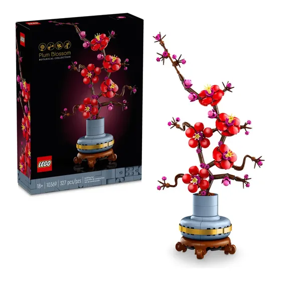 Bloques Para Construir Lego Flor Ciruelo Coleccionable Febo