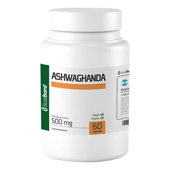 Ashwagahanda 500 Mg 60 Cap Orgánicas Witania Somnifera