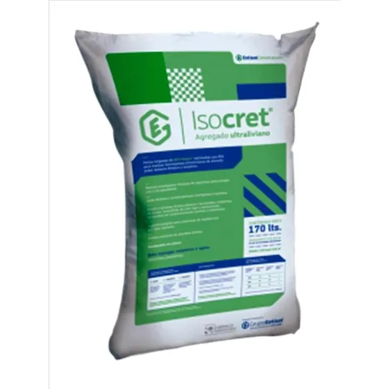 Isocret Bolsa 170 Lts Perlas Eps Ultraliviano Para Hormigón 