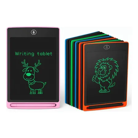 Kit 30 Lousas Mágica Tablet Brinquedo Para Criança Desenhar Colors
