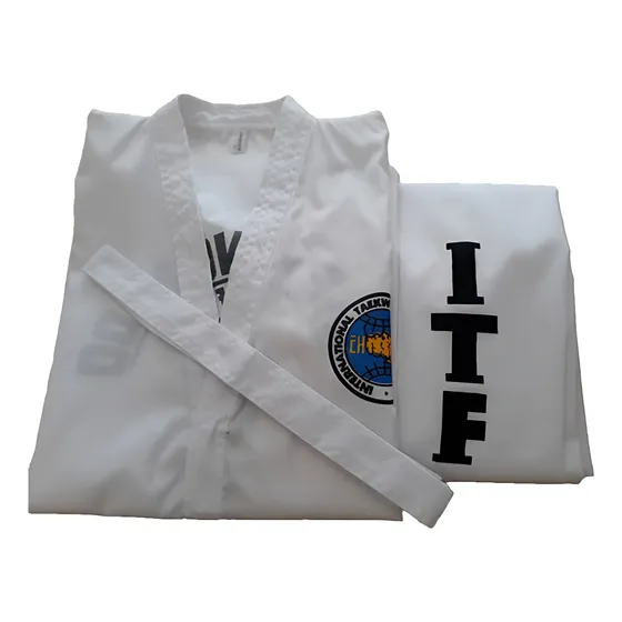 Dobok Taekwondo Economico Traje + Cinto Blanco 