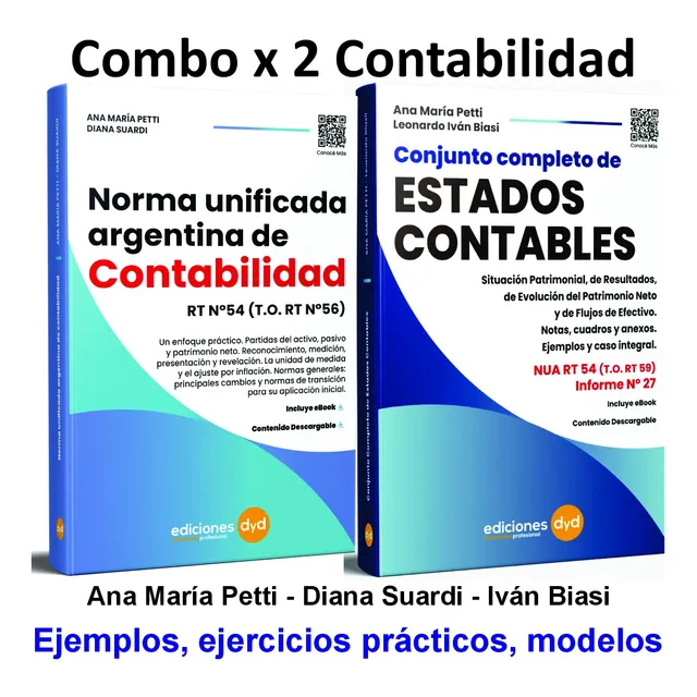 Combo Estados Contables + Nua Explicada - Rt 54 T.o. Rt 59