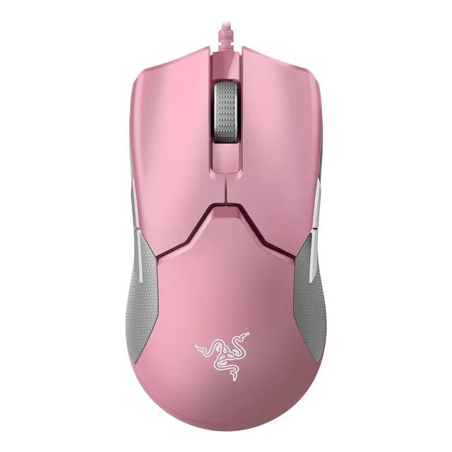 Mouse Ratón Computadora Ambidiestros Color Rosado Cuarzo.