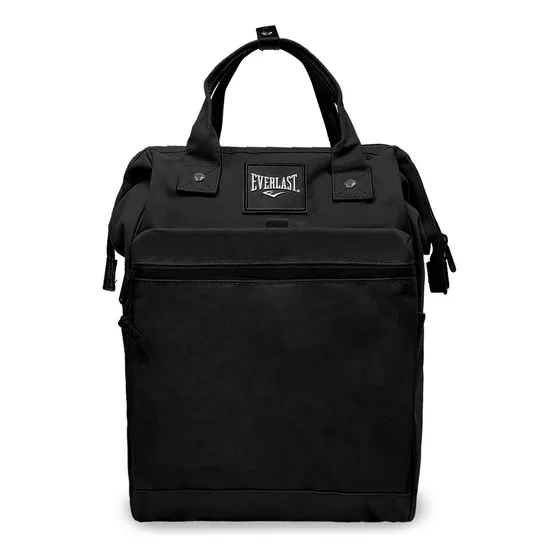 Mochila Cartera Everlast Bolso Dama Urbana Antirrobo El Rey Color Negro