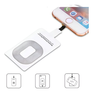 Adaptador Carga Inalámbrica Conector Lightning Para iPhone Adaptador Carga Inalámbrica Conector Lightning Para iPhone