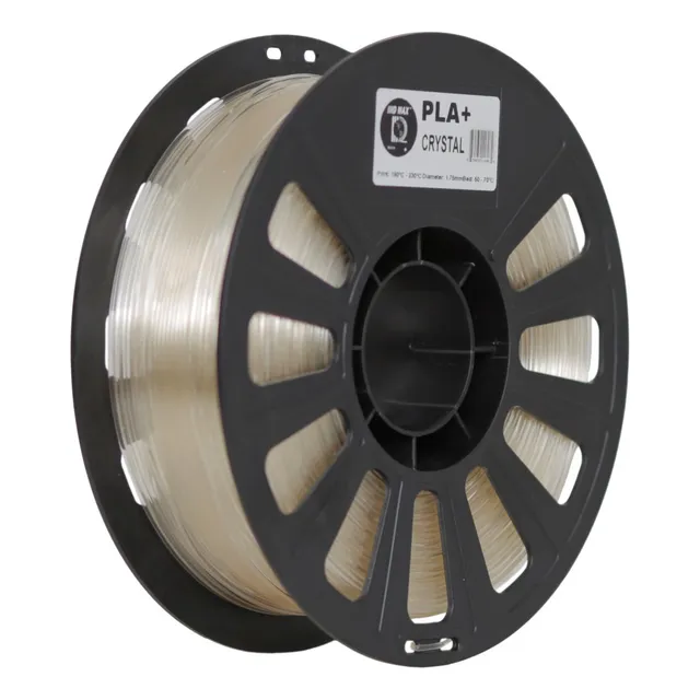 Filamento Impresora 3d Pla+ Iiid Max De 1.75mm X 1kg Color Cristal