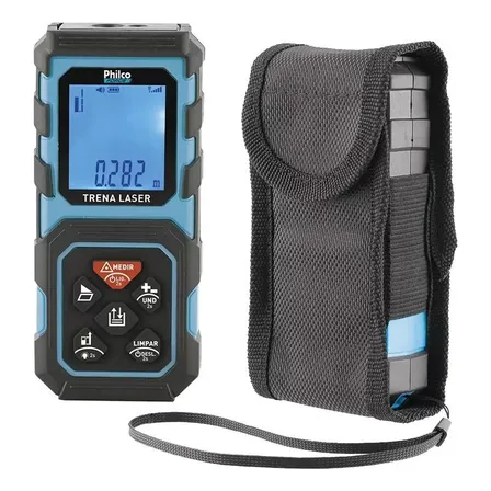 Trena A Laser Philco 40m Com 3 Unidades De Medida Ptl01