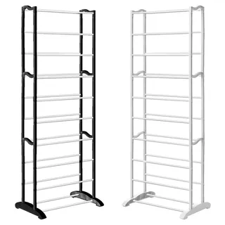 Sapateira Vertical De Porta 10 Andares Estante Organizadora Cor Preto Kontuz Home Sapateira Vertical De Porta 10 Andares Estante Organizadora Cor Preto Kontuz Home