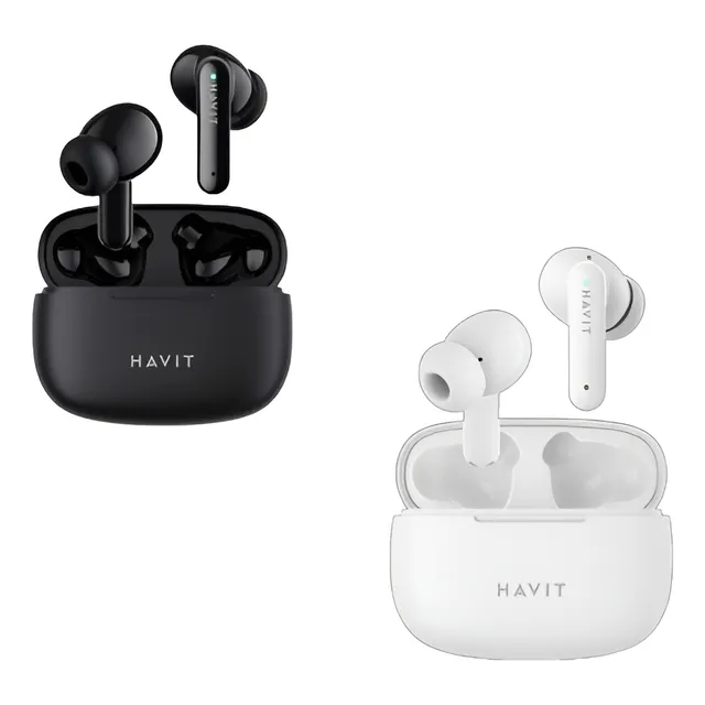 Havit Audifonos True Wireless Earbuds Tw958 Pro Blanco/negro