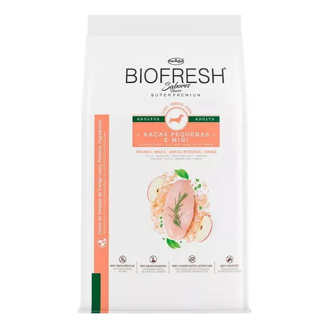 Alimento Biofresh Super Premium BIOFRESH para perros adulto de raza mini y pequeña sabor pollo de 1 kg