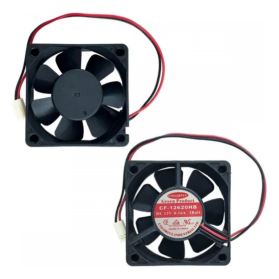 Fan Colorful 0.16a 12v 60x60x20mm Cf-1260hb