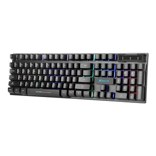 Teclado Gamer Alambrico Xtrike Me Kb-280 Español Rainbow Teclado Gamer Alambrico Xtrike Me Kb-280 Español Rainbow