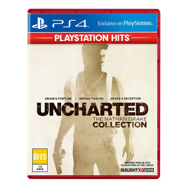 Juego Ps4 Uncharted: The Nathan Drake Collection Hits
