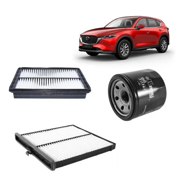 Kit Filtros Aceite/aire/polen Para Mazda Cx5 2.0 2012/2023