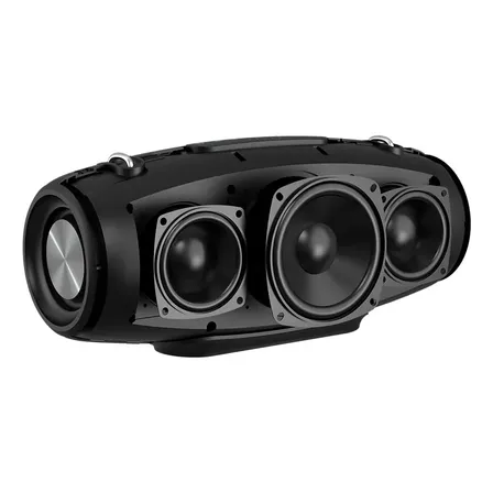 Caixa Som Zealot 200w Hifi Grave Potente Bluetooth Portátil Preto 12v
