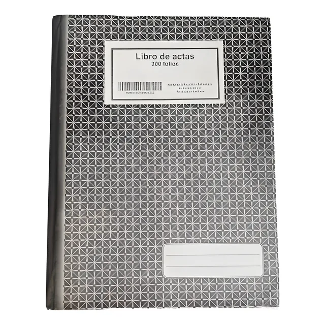 Libro De Acta 200 Folios