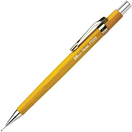 Lapiz Mecanico Pentel Serie P209, Mina De 0,9 Mm, 1 Caja ...