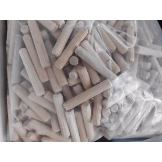 Tarugos De Madera 8 X 30 Bolsa De 1 Kg 1000 Und Aproximadas