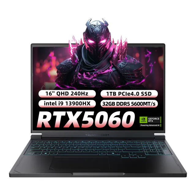 Rtx5060 Laptop Gamer Rs16 I9 13900hx Thunderobot 32g 1t 16''