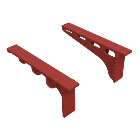 Guia Escuadra Para Montaje / Colocar Cajones X 2 Unidades