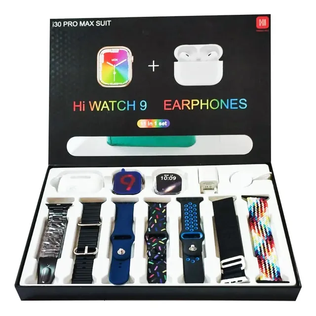Smartwatch I30 Ultra Max Suit Combo 11 En1 Reloj Inteligente