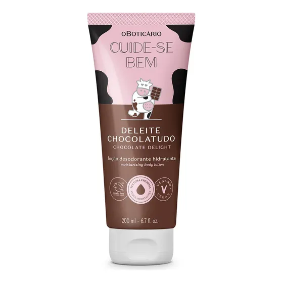 O Boticário Cuide-se Bien Loción Corporal Deleite Chocolatudo