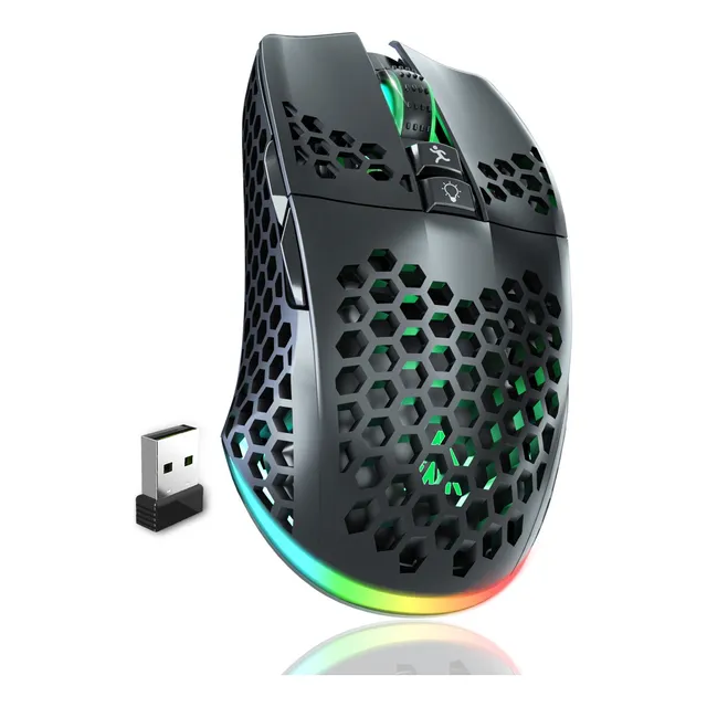 Ratón Gamer Inalámbrico Solakaka Sm600 Resistente Al Sudor