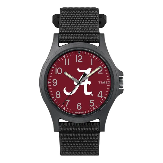 Reloj Timex Collegiate Pride De 10 Cm Con Correa Negro