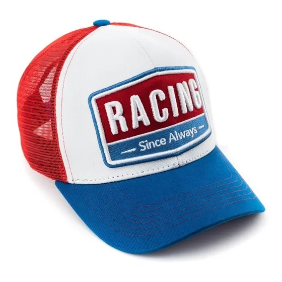 Boné Ancona Racing Vermelho E Azul