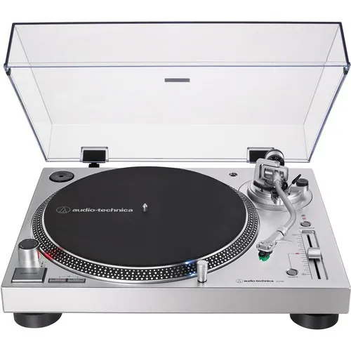 Bandeja de DJ Audio-Technica AT-LP120XUSB prateado 127/220V