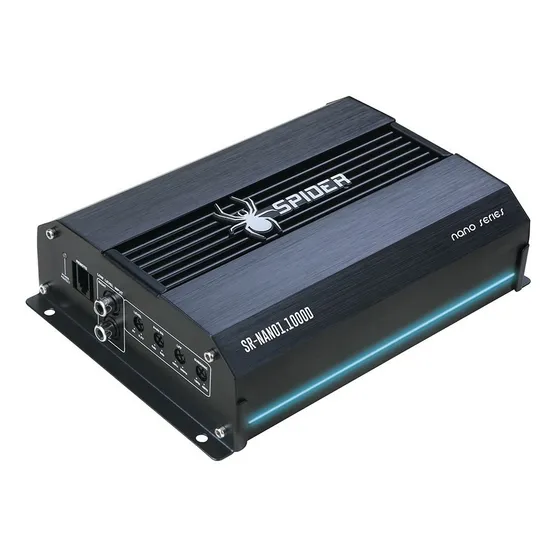 Amplificador Spider 1 Canal (2000w) Nano , Clase D