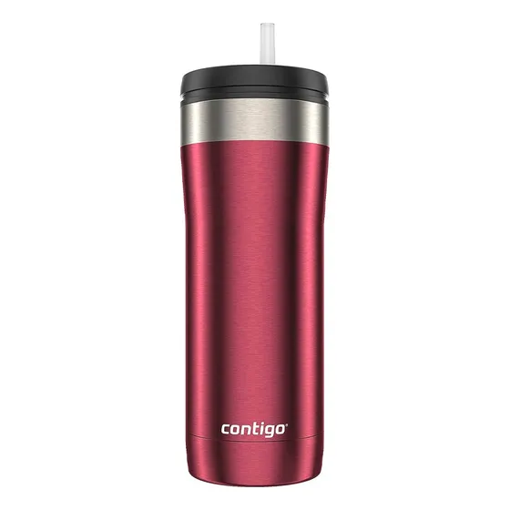 Vaso Termico De Acero Contigo Uptown 24oz Con Pitillo 2 En 1