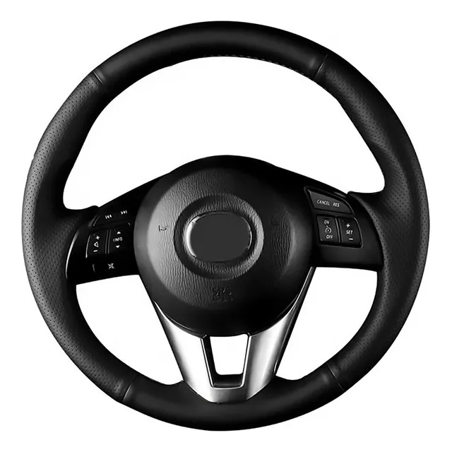 Forro Funda Volante Mazda 3 2 2014 2015 2016 Piel Autentica