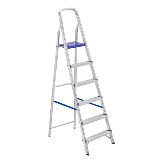Escalera Aluminio 6 Escalones E1206/e2006 Franca