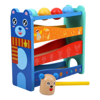 De Madera Bola Rampa Pista Desarrollo Temprano Divertido De Madera Bola Rampa Pista Desarrollo Temprano Divertido
