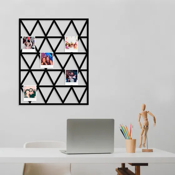 Cuadro Para Colgar Fotos - Photo Board - Mdf - 50x62