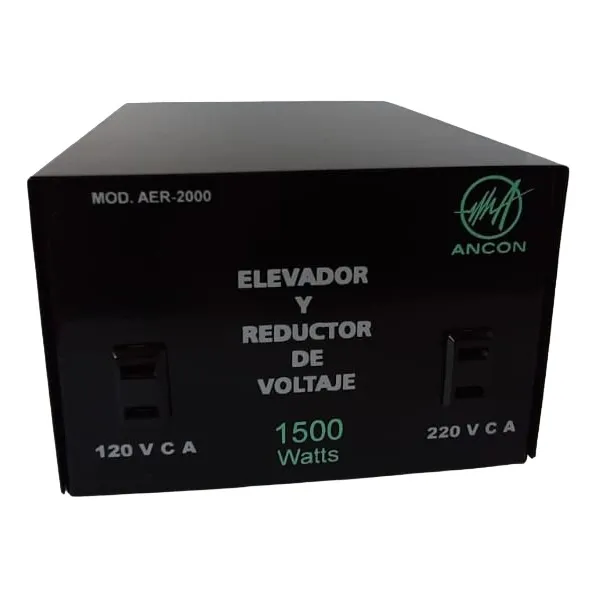 Elevador Y Reductor De Voltaje 1500 Watts 