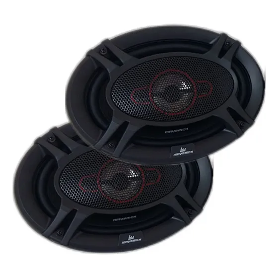 Parlantes 6x9 4 Vias Maverick 650w Coaxiales El Par 