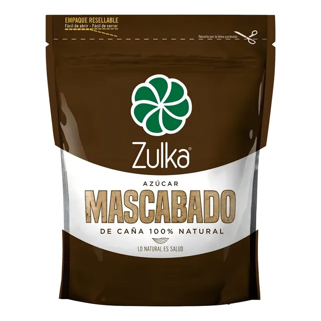 Azúcar Zulka Mascabado 100% Azúcar De Caña Natural 2kg