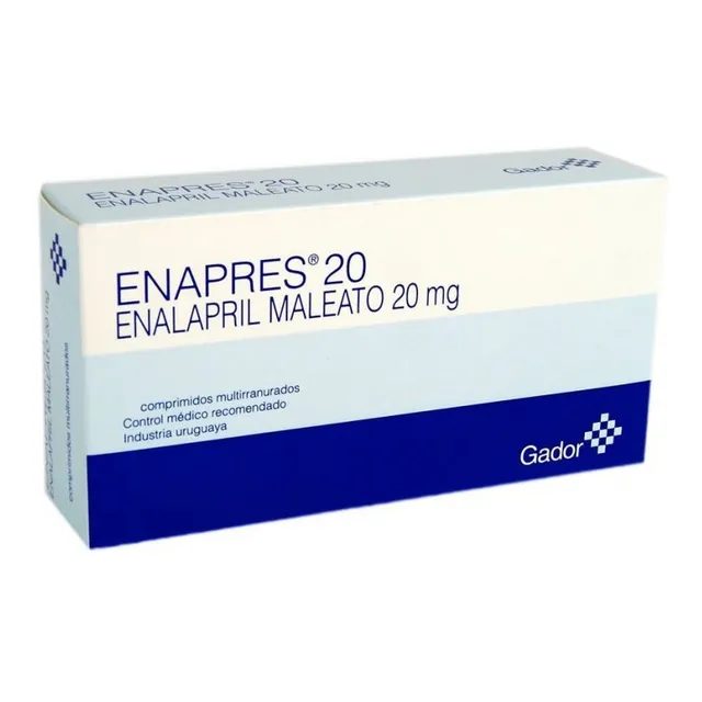 Enapres® 20mg X 30 Comprimidos - Gador