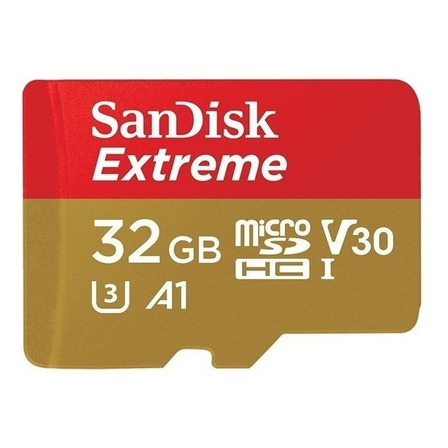Cartão de memória SanDisk SDSQXAF-032G-GN6AA  Extreme com adaptador SD 32GB