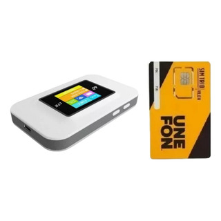 Modem Portátil Inalámbrico 4g Lte Rj45 + Chip Unefon Gratis Modem Portátil Inalámbrico 4g Lte Rj45 + Chip Unefon Gratis