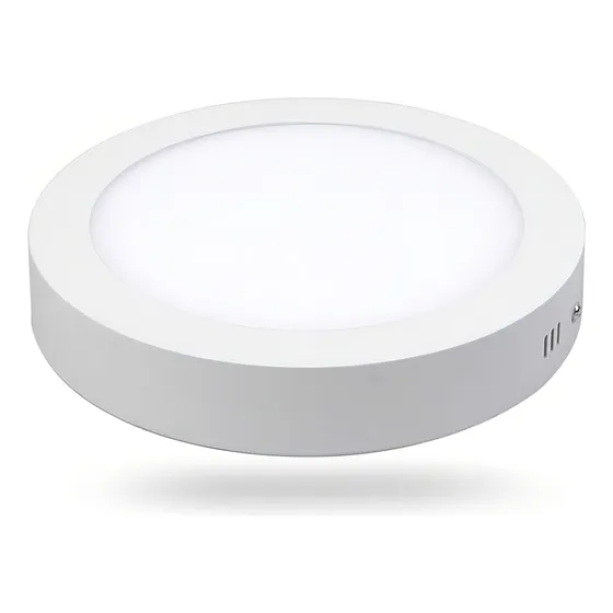 Plafón Panel Led 12w Redonda Etheos Luz: Color Blanco