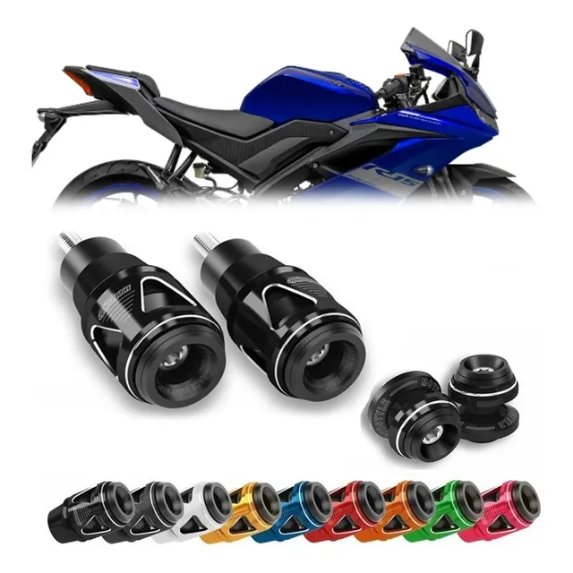 Slider Motostyle Dianteiro E Traseiro Yamaha R15 R 15 Todas