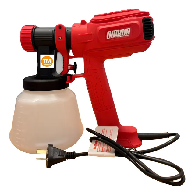 Pistola De Pintar Equipo Soplete Latex Barniz Omaha 450w