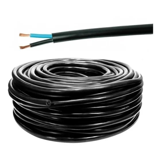 Fio Cabo Pp Flexível Instalação Elétrica 2x1mm 100 Metros