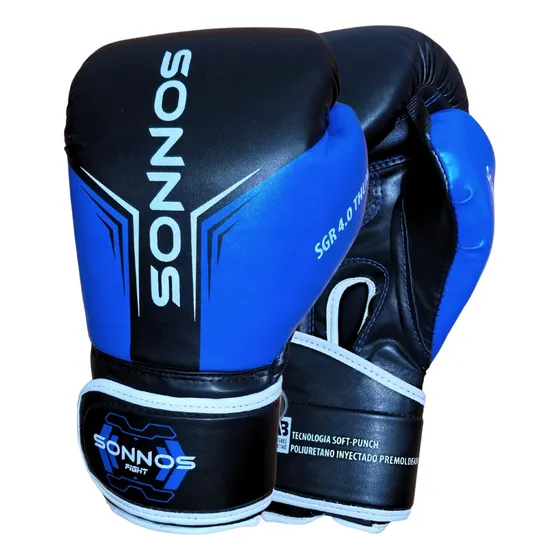 Guante Boxeo Sonnos Sgr 4.0 14oz Thunder Box