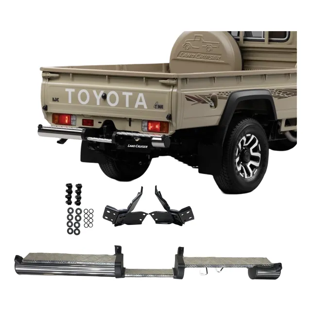 Parachoque Trasero Machito Pick Up Hembrita Del  90 Al 2024